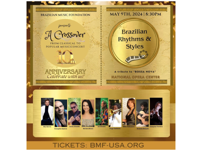 10th Year Anniversary Concert! Brazilian Rhythms &amp; Styles
